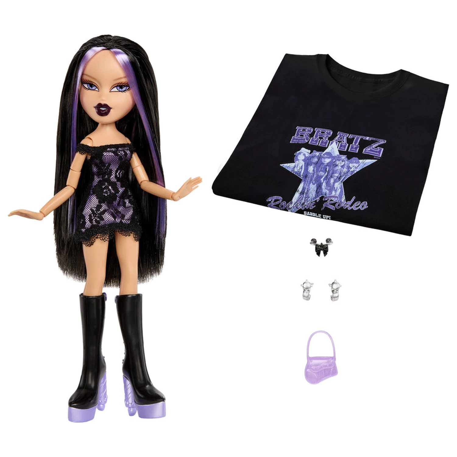 Bratz Stylin Birthday Jade doll + t-shirt product photo