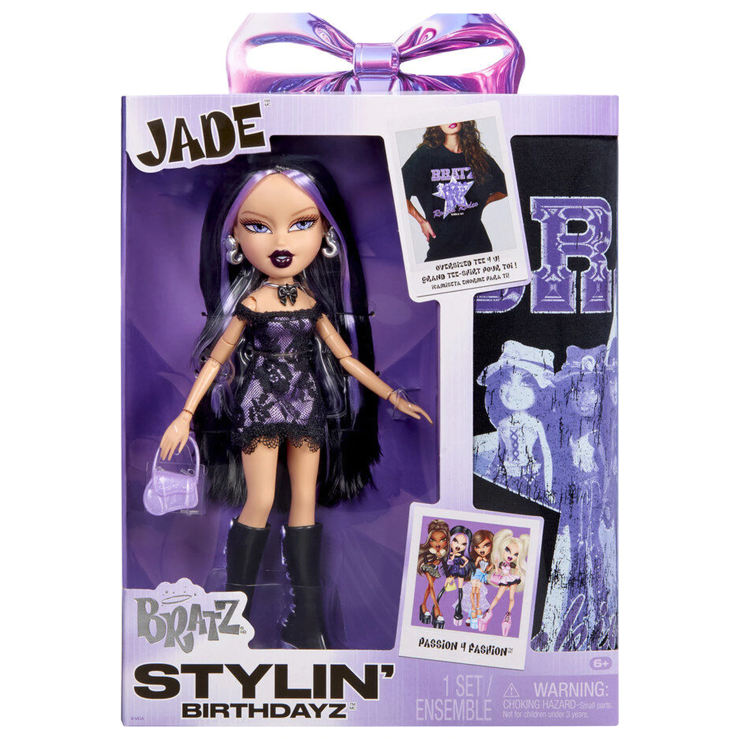 Bratz Stylin Birthday Jade doll + t-shirt product photo
