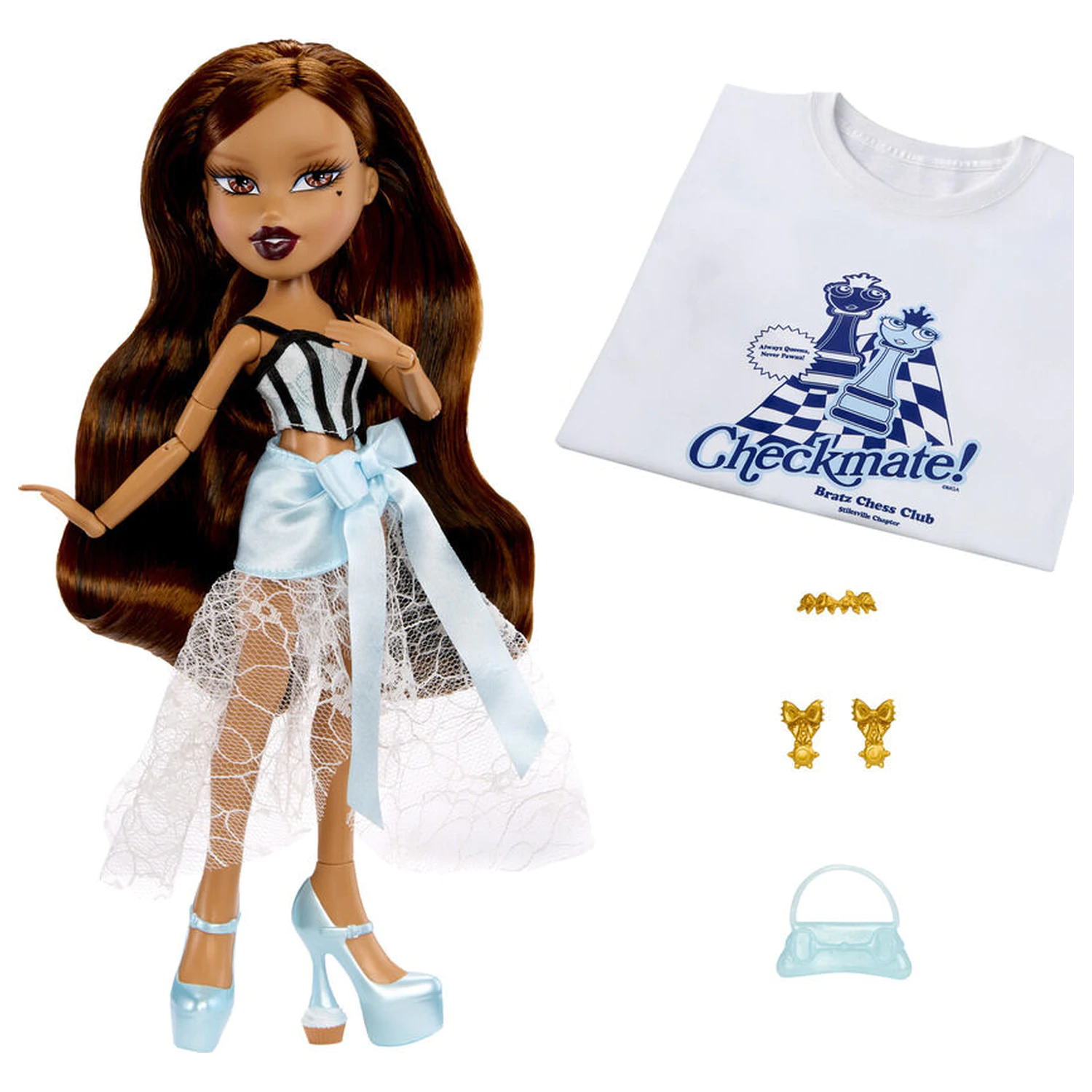 Bratz Stylin Birthday Yasmin doll + t-shirt product photo