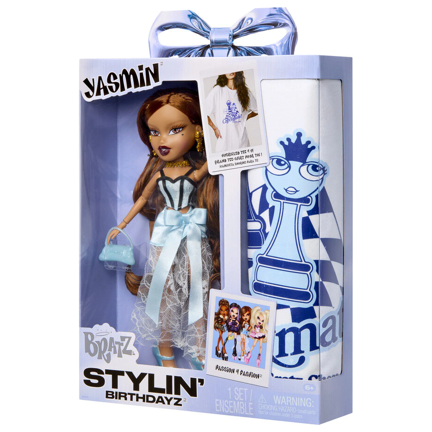 Bratz Stylin Birthday Yasmin doll + t-shirt product photo