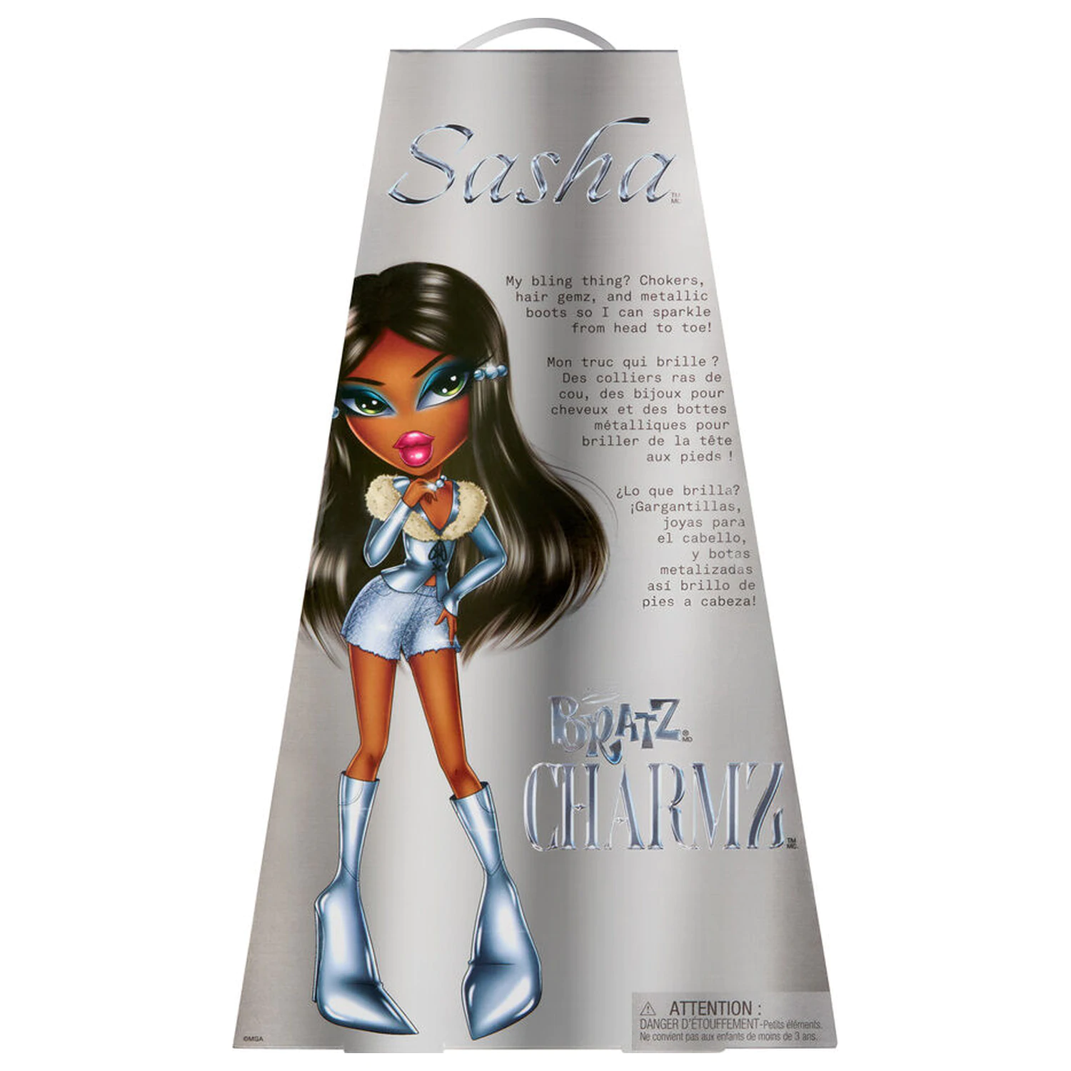 Bratz Stylin Charmz + Sasha doll product photo