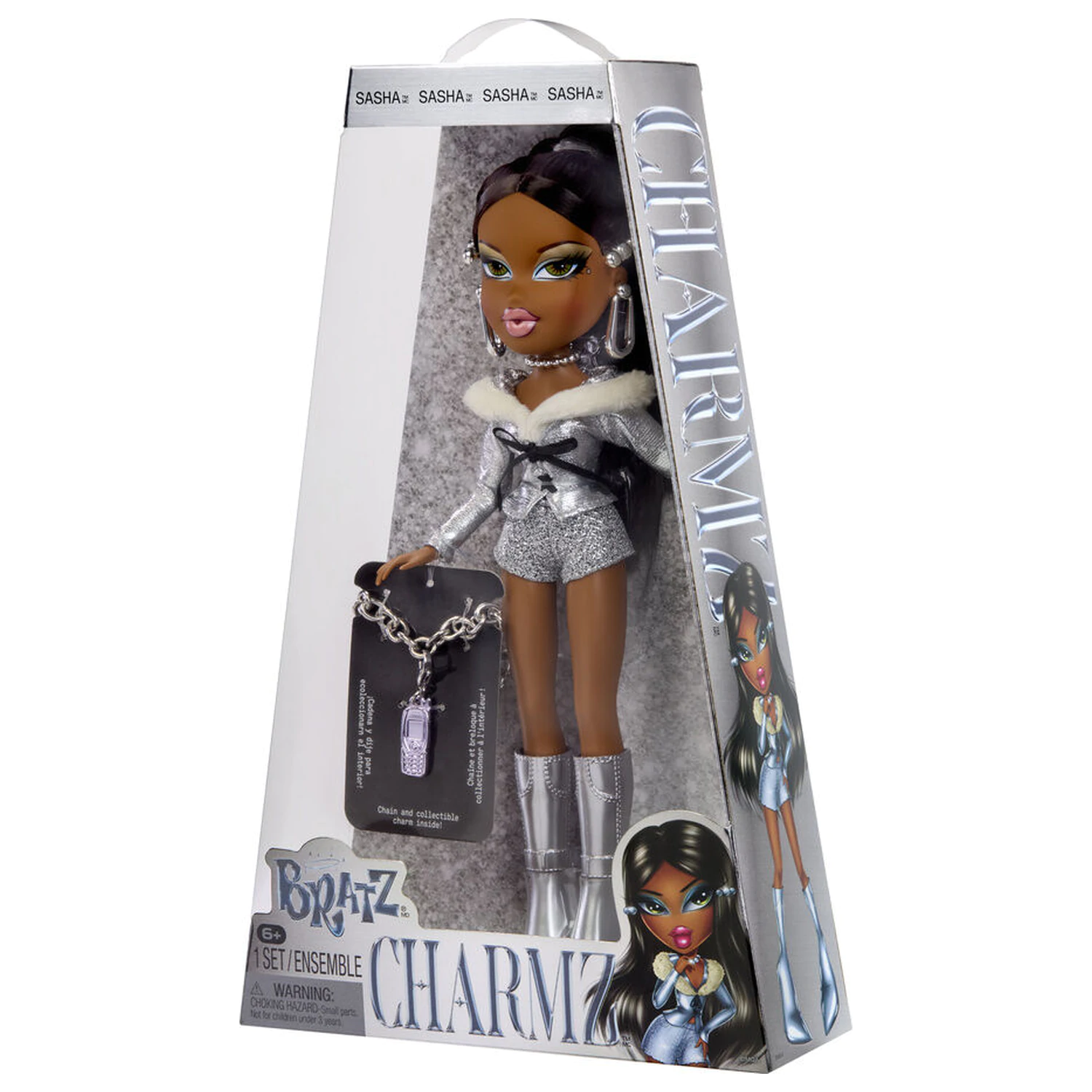 Bratz Stylin Charmz + Sasha doll product photo