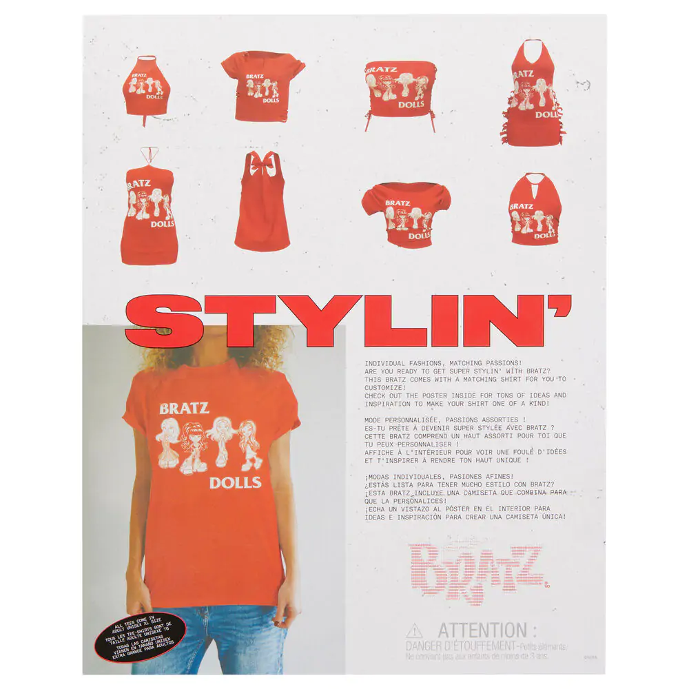 Bratz Stylin Jade doll + t-shirt product photo