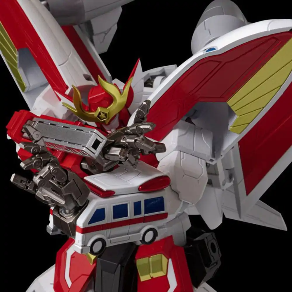 Brave Command Dagwon Metamor-Force Action Figure Fire Dagwon 24 cm product photo