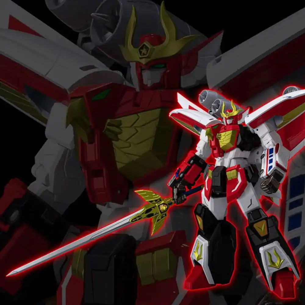 Brave Command Dagwon Metamor-Force Action Figure Fire Dagwon 24 cm product photo