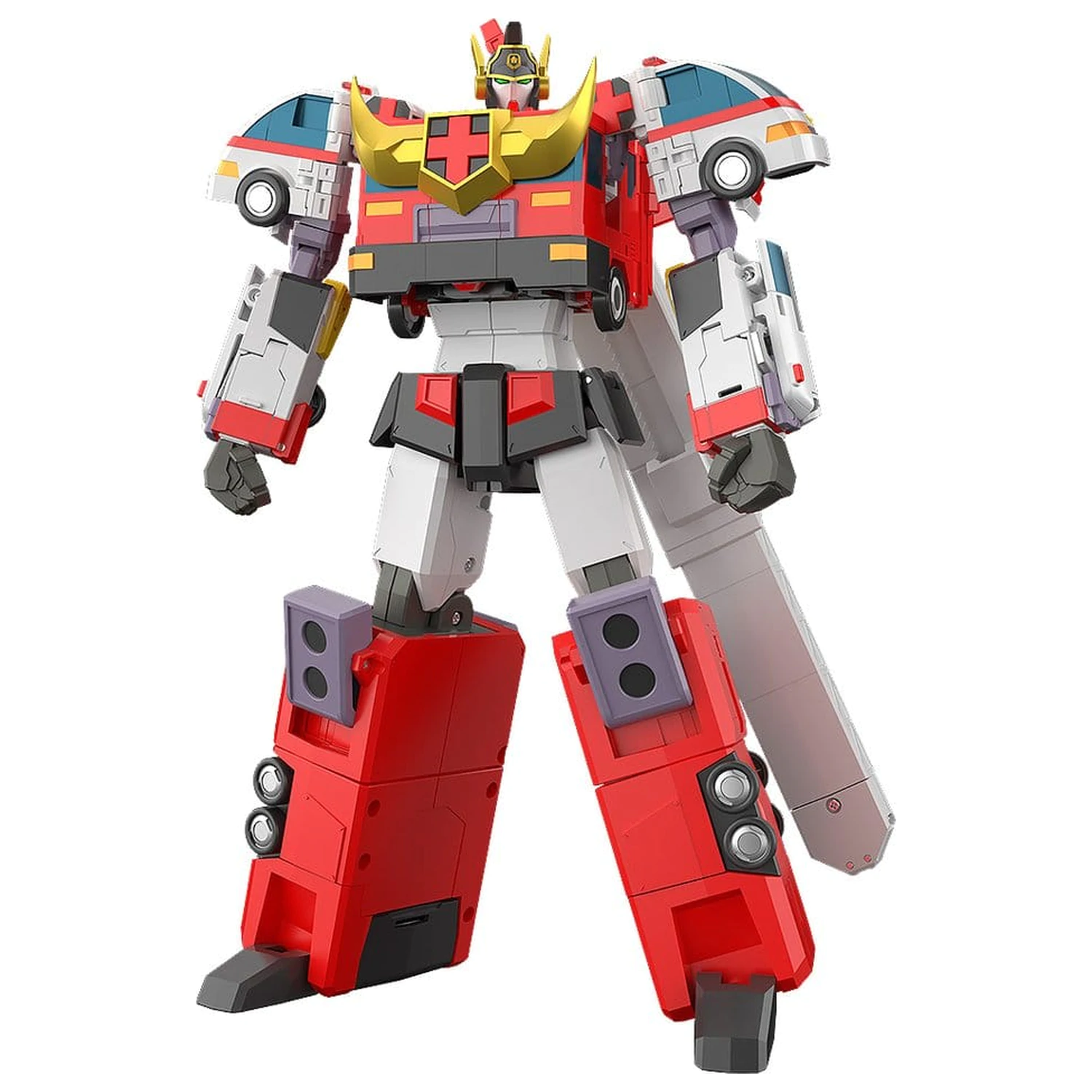 Brave Police J-Decker Action Figure The Gattai Duke Fire 25 cm product photo