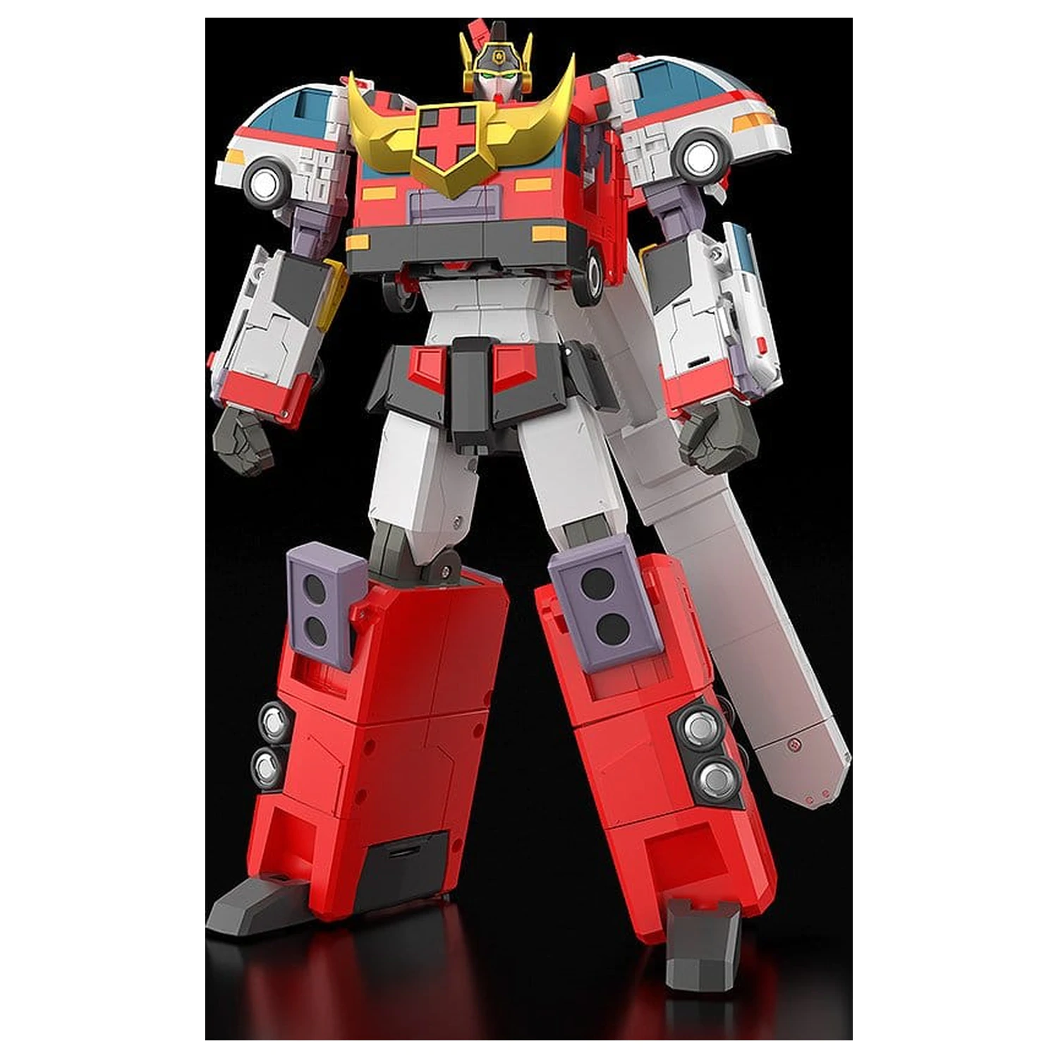 Brave Police J-Decker Action Figure The Gattai Duke Fire 25 cm product photo