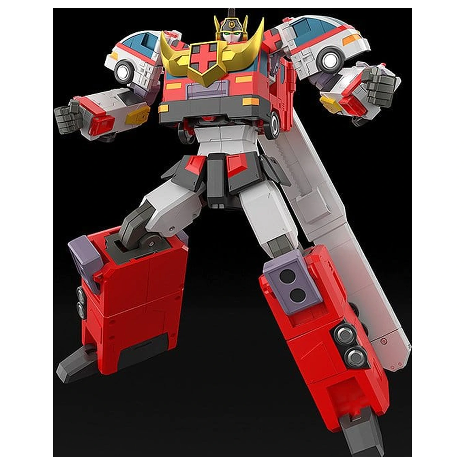 Brave Police J-Decker Action Figure The Gattai Duke Fire 25 cm product photo
