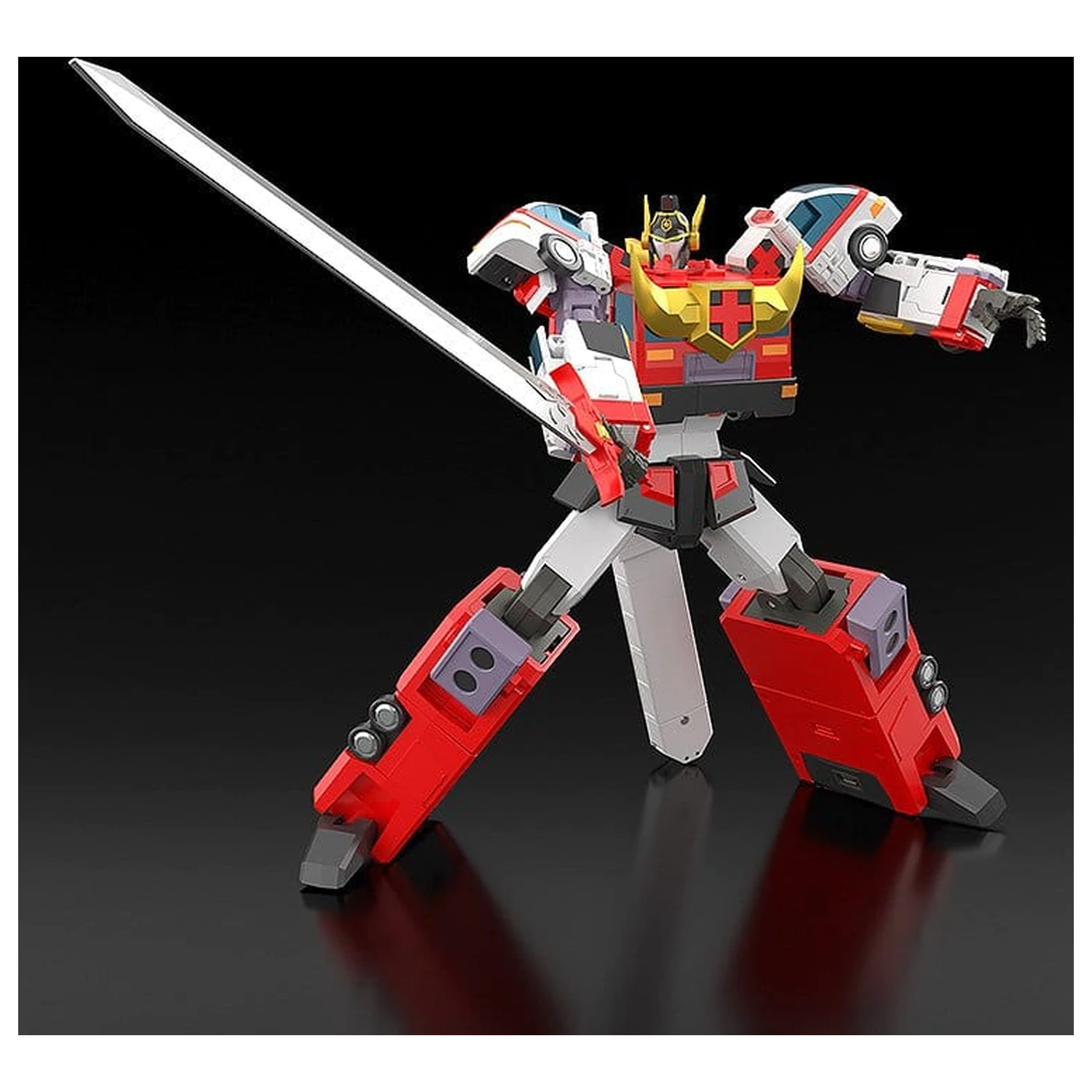 Brave Police J-Decker Action Figure The Gattai Duke Fire 25 cm product photo