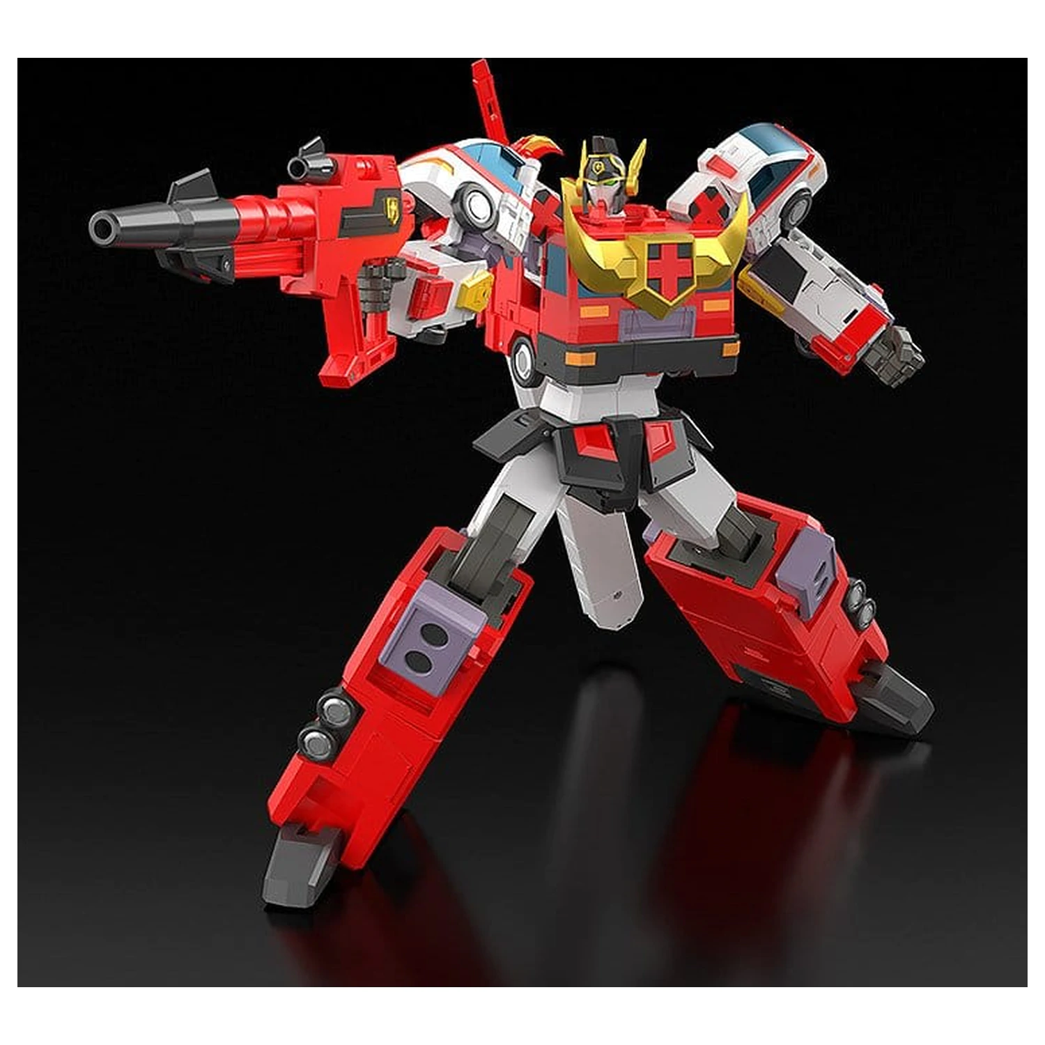 Brave Police J-Decker Action Figure The Gattai Duke Fire 25 cm product photo