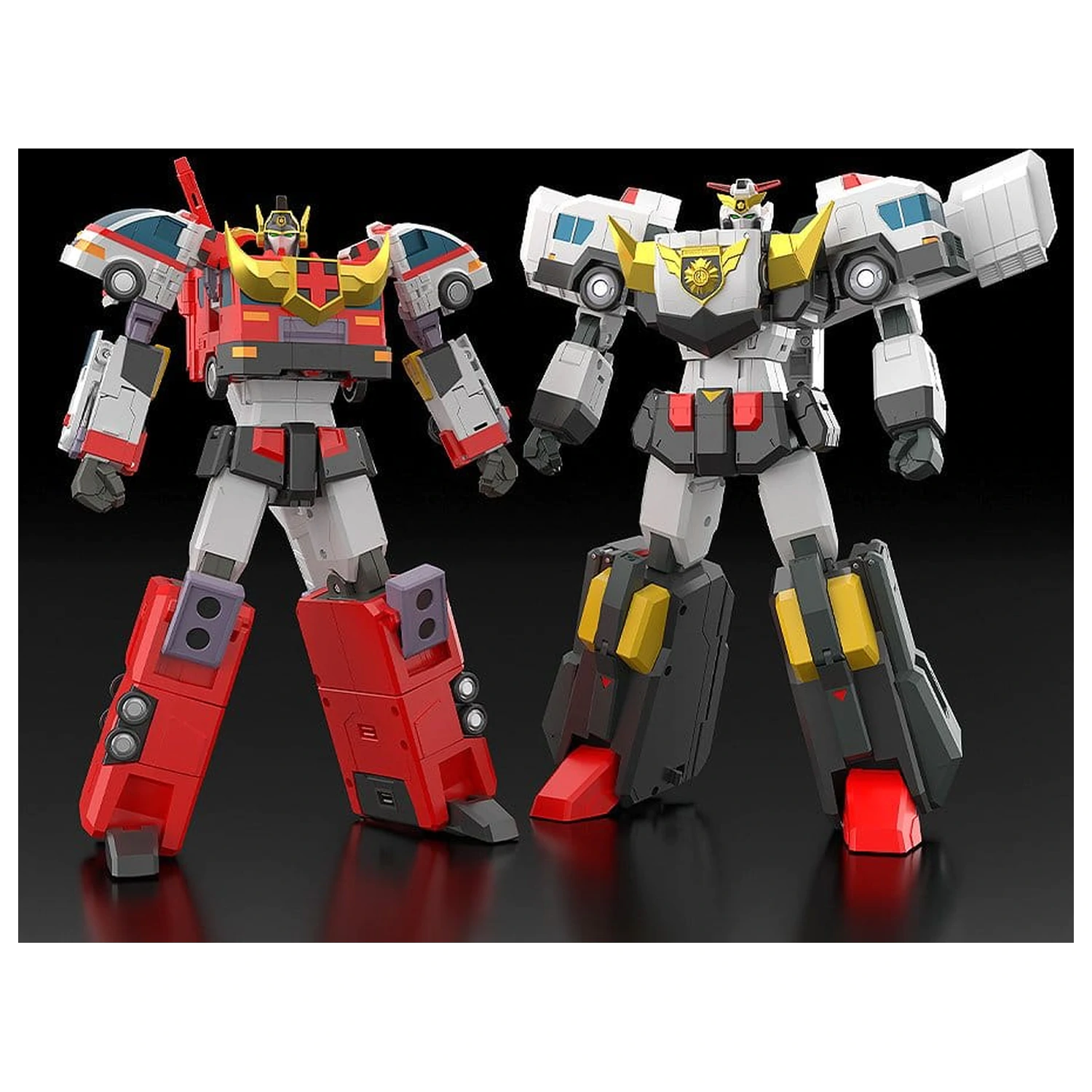 Brave Police J-Decker Action Figure The Gattai Duke Fire 25 cm product photo