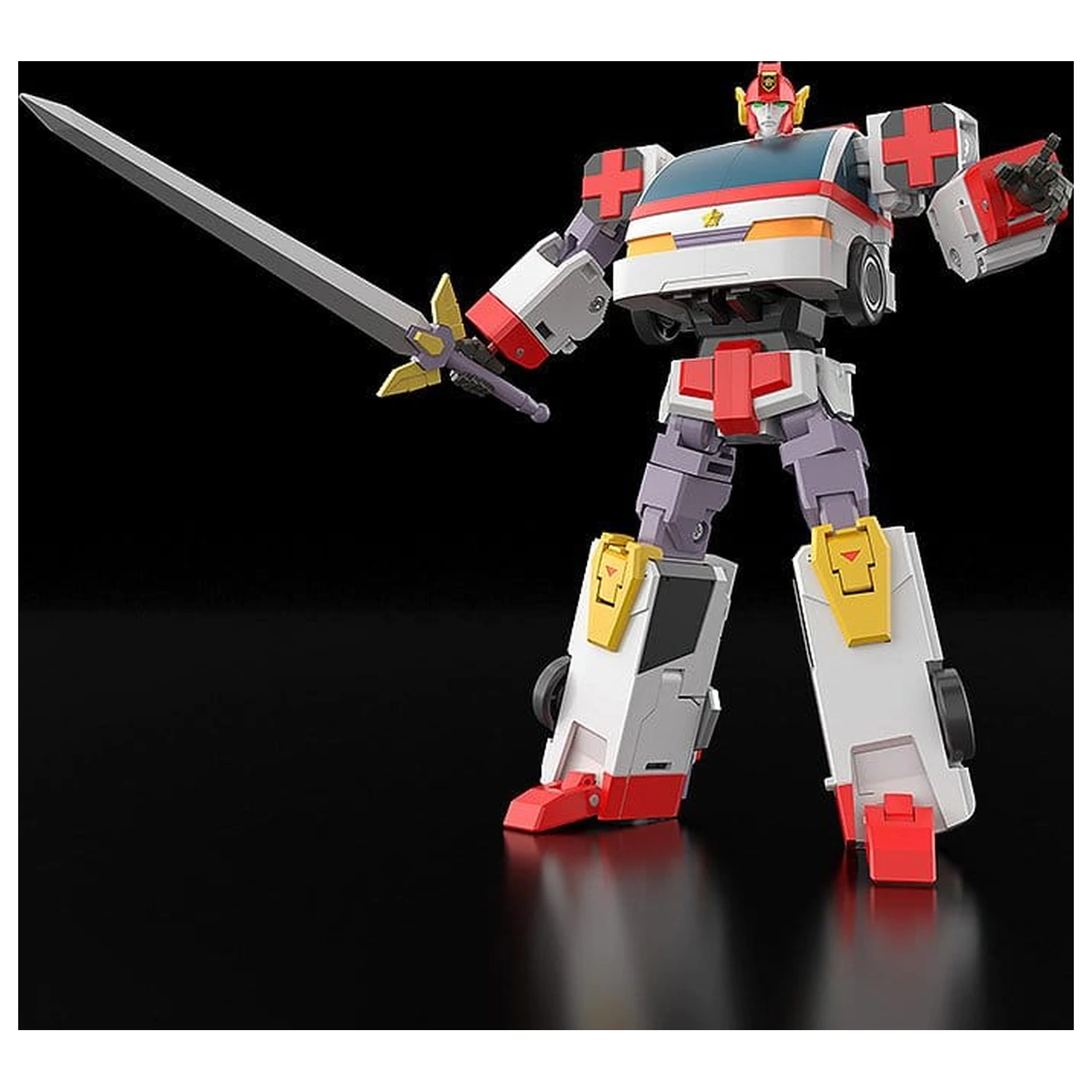 Brave Police J-Decker Action Figure The Gattai Duke Fire 25 cm product photo