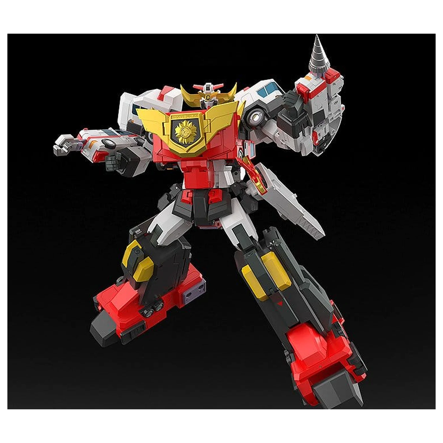 Brave Police J-Decker Action Figure The Gattai Duke Fire 25 cm product photo