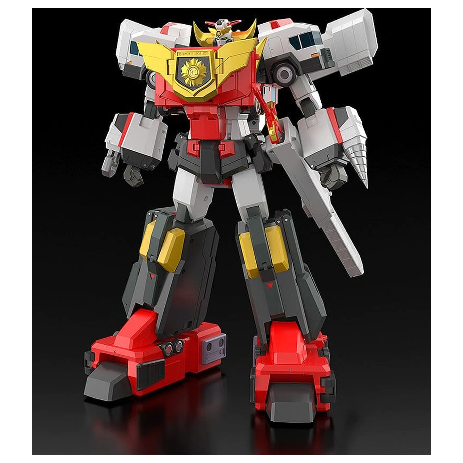 Brave Police J-Decker Action Figure The Gattai Duke Fire 25 cm product photo