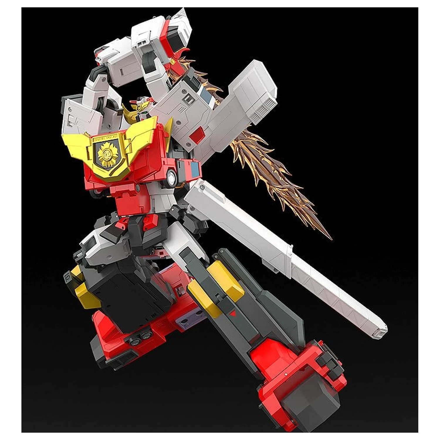 Brave Police J-Decker Action Figure The Gattai Duke Fire 25 cm product photo