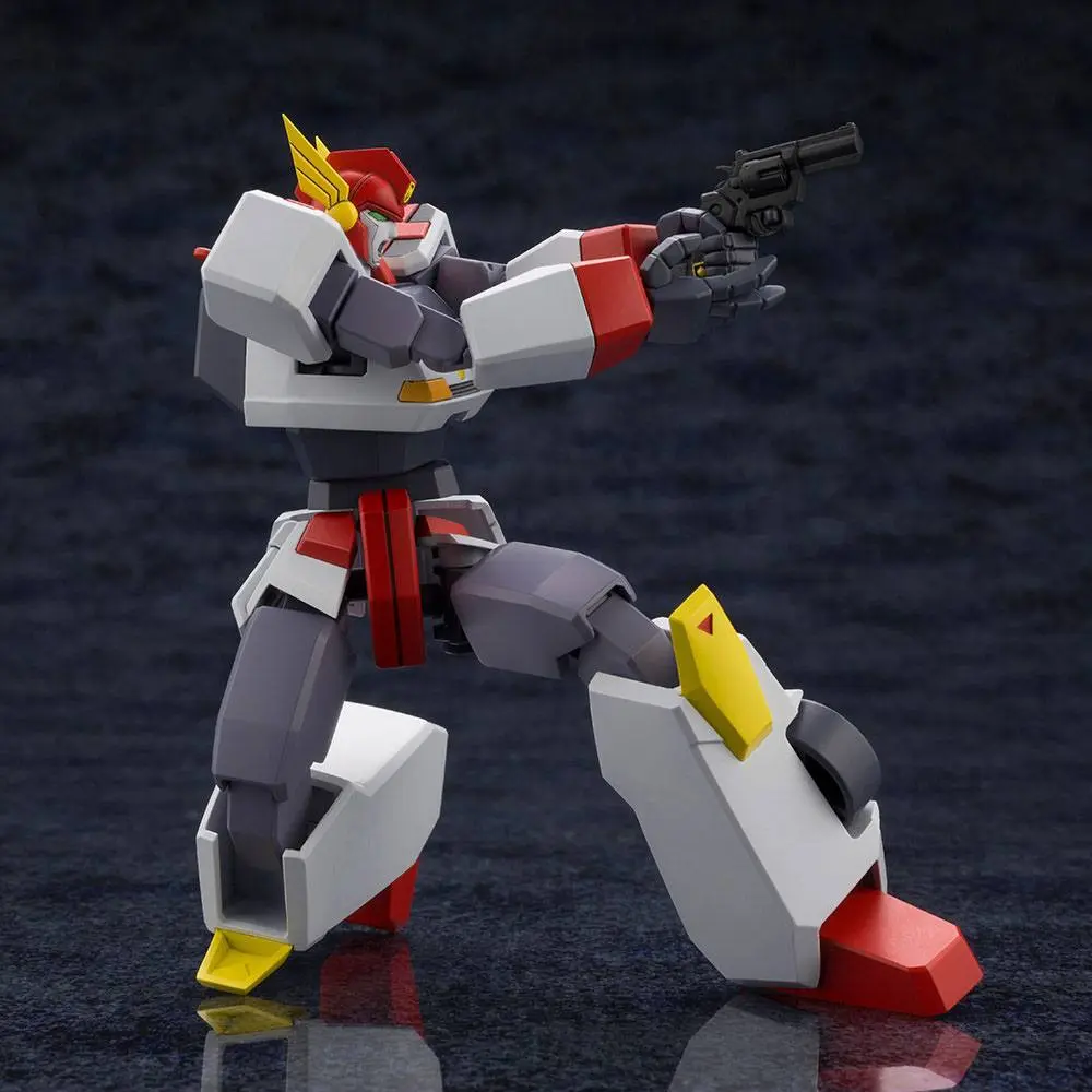 Brave Police J-Decker Plastic Model Kit Duke &amp; Fire Parts 11 cm product photo