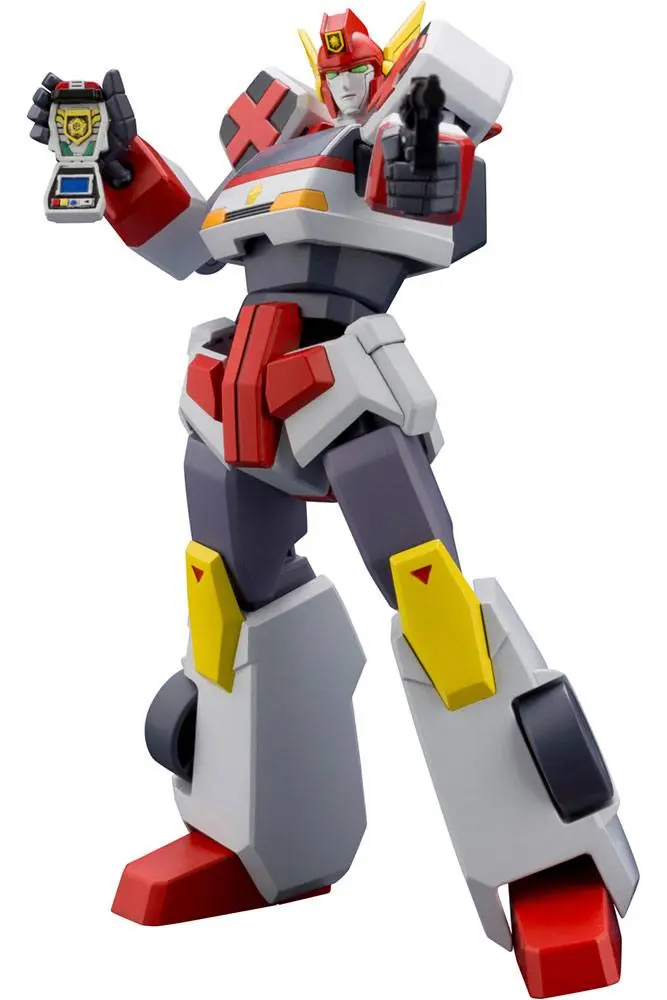 Brave Police J-Decker Plastic Model Kit Duke &amp; Fire Parts 11 cm product photo