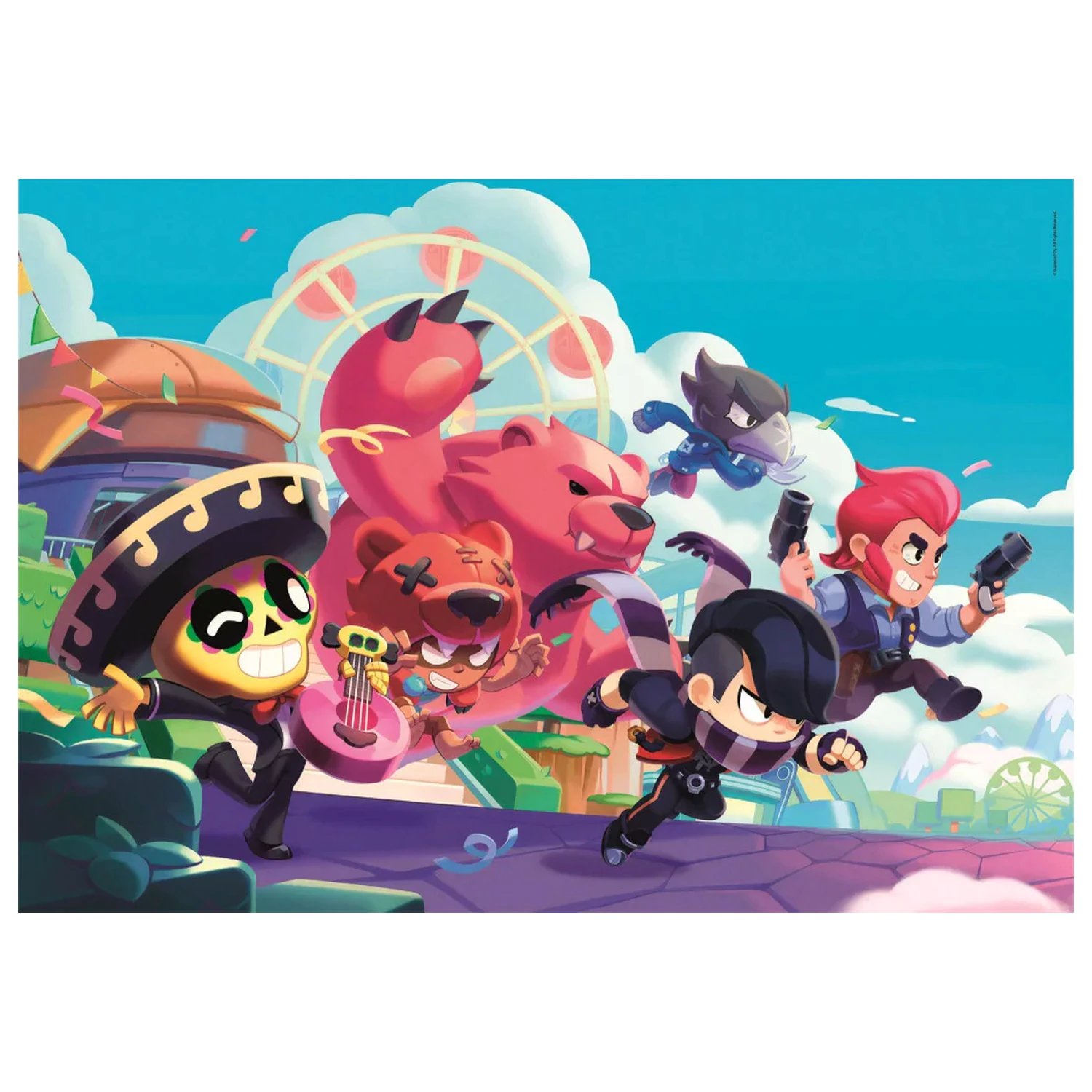 Brawl Stars Battle Rush 180-piece puzzle product photo
