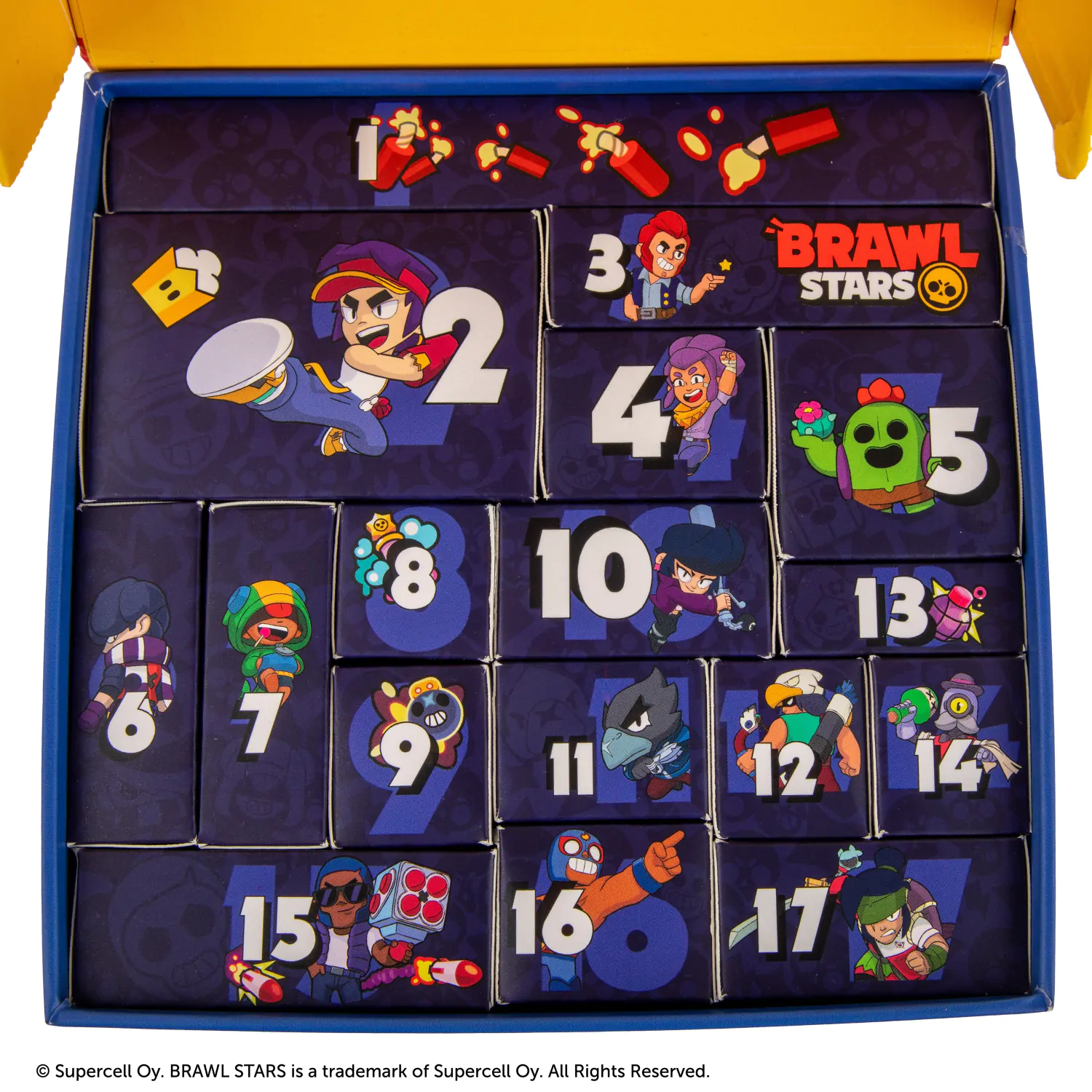 Brawl Stars Mega Box Advent Calendar New Edition 2026 product photo