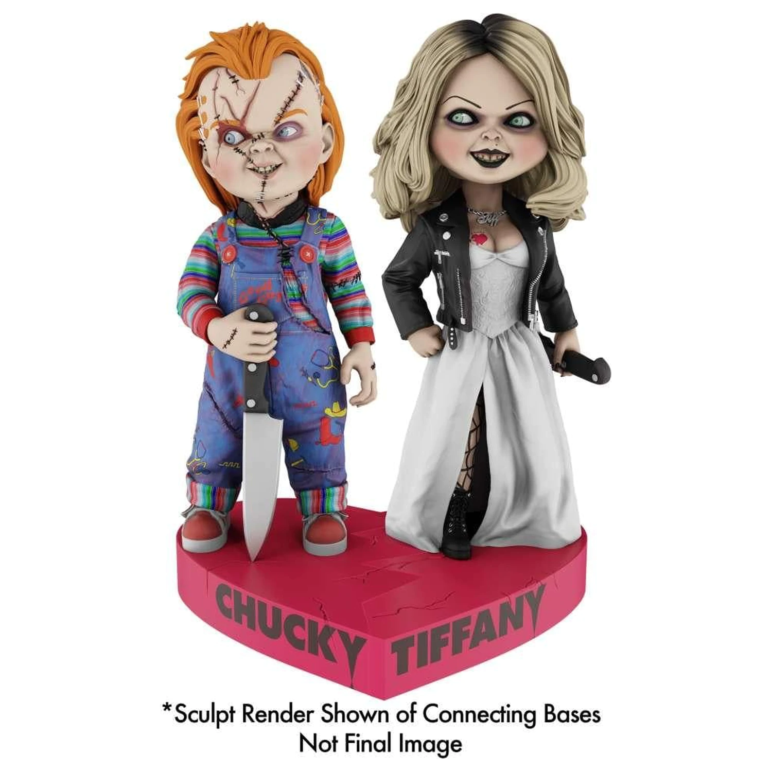 Bride of Chucky Chucky Heart Connect Headknocker 17 cm product photo