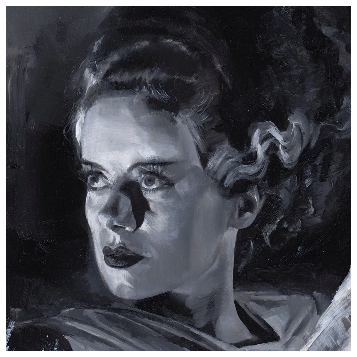 Bride of Frankenstein Art Print Bride of Frankenstein by Chris Valentine 41 x 31 cm - unframed product photo