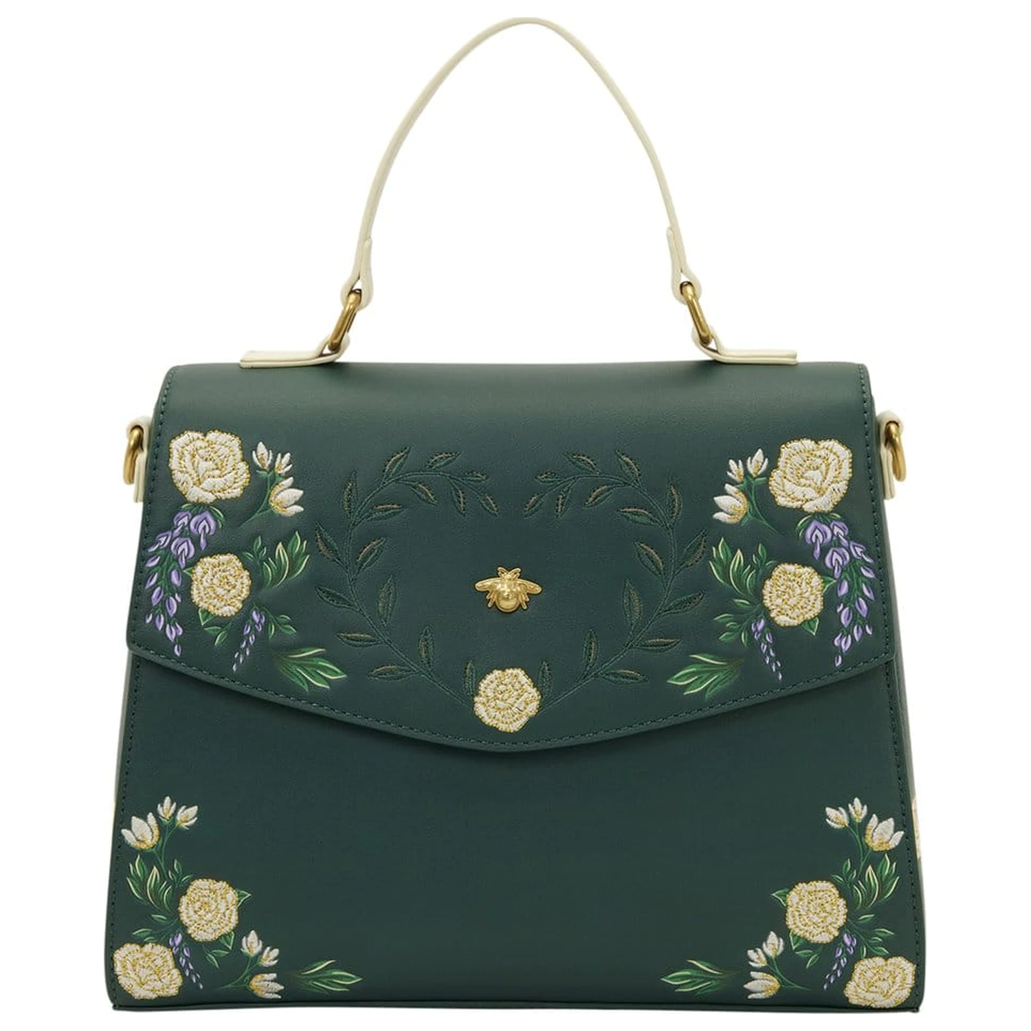 Bridgerton by Loungefly Crossbody Bag Floral product photo