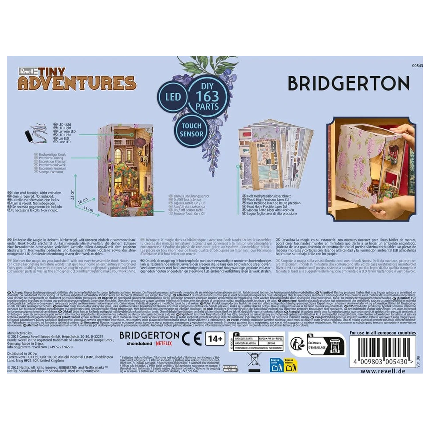 Bridgerton Tiny Adventures Book Nook Mini Diorama Into the Light 18 cm product photo