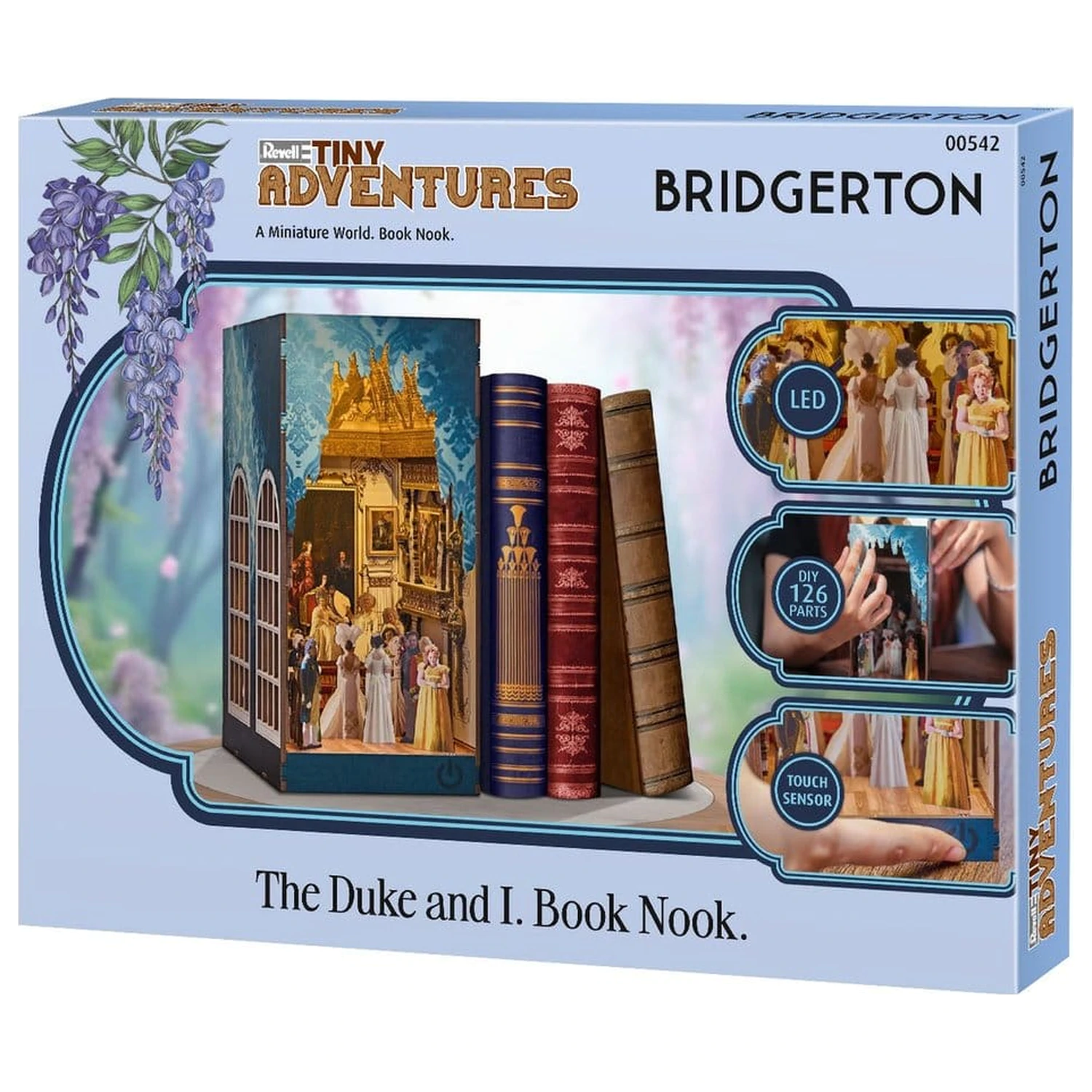 Bridgerton Tiny Adventures Book Nook Mini Diorama The Duke and I 18 cm product photo