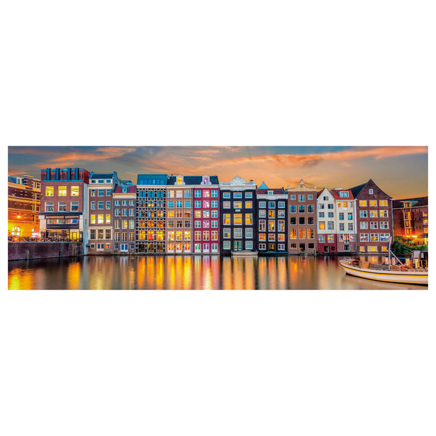 Bright Amsterdam puzzle 1000pcs product photo