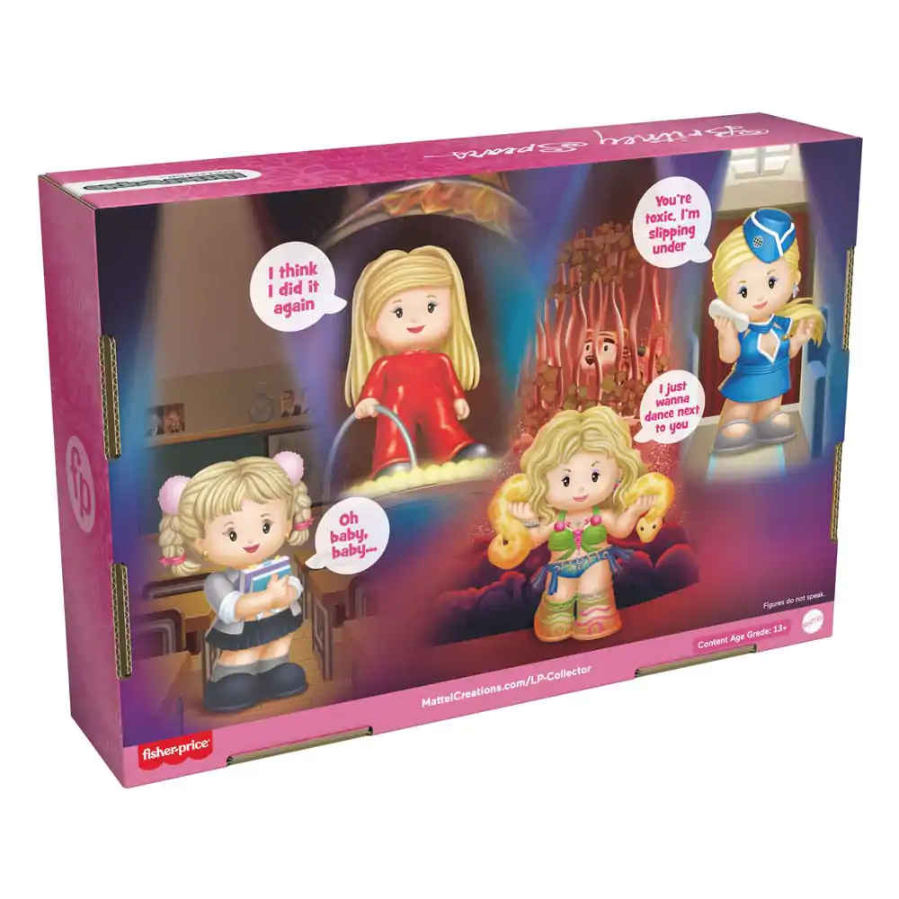 Britney Spears Fisher-Price Little People Collector Mini Figures 4-Pack 7 cm termékfotó