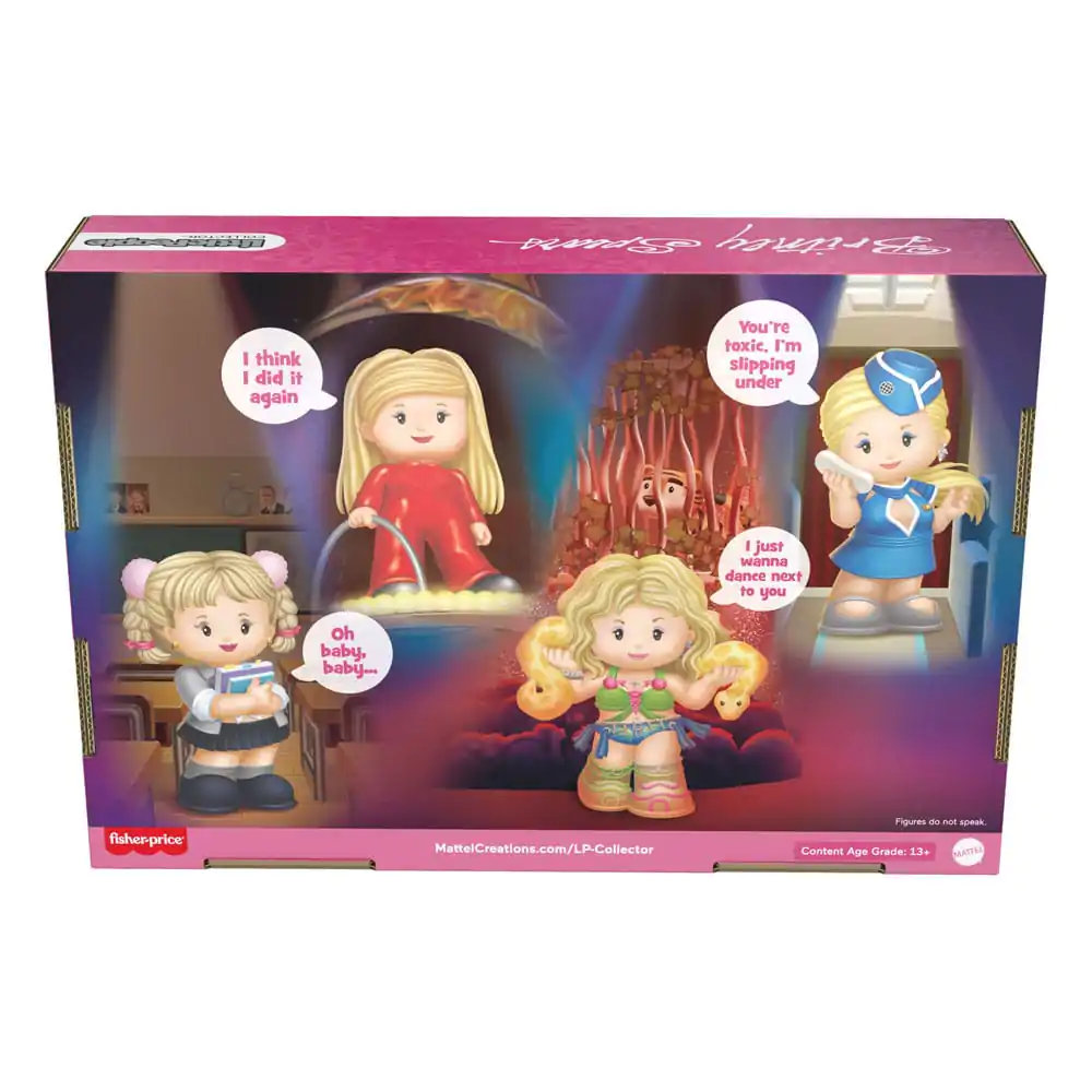 Britney Spears Fisher-Price Little People Collector Mini Figures 4-Pack 7 cm termékfotó