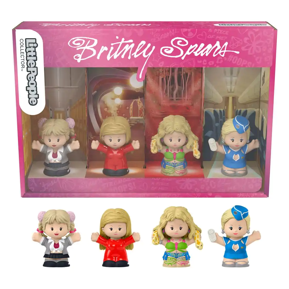 Britney Spears Fisher-Price Little People Collector Mini Figures 4-Pack 7 cm termékfotó