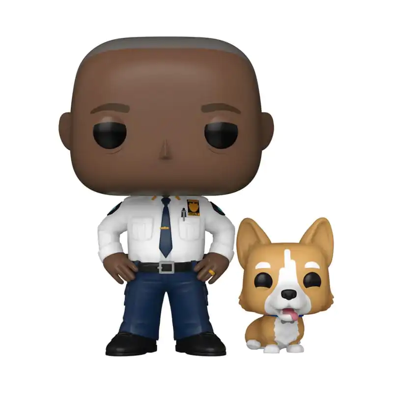 Brooklyn Nine-Nine Funko POP! TV Vinyl Figure Cpt Holt w/dog 9 cm product photo