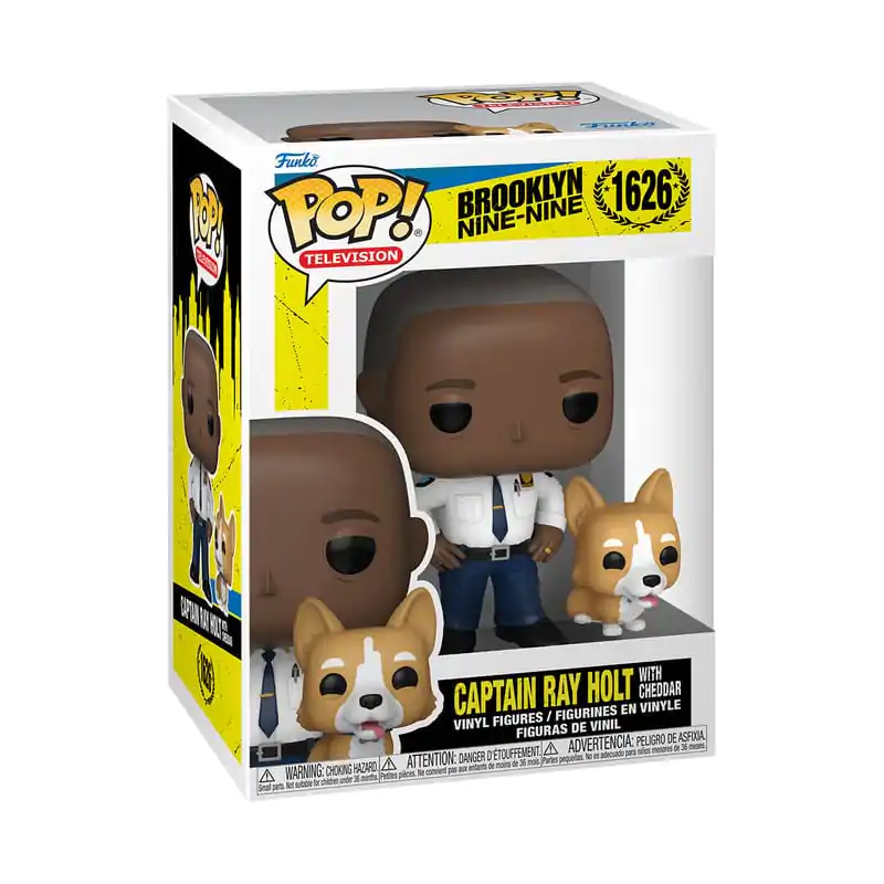 Brooklyn Nine-Nine Funko POP! TV Vinyl Figure Cpt Holt w/dog 9 cm product photo