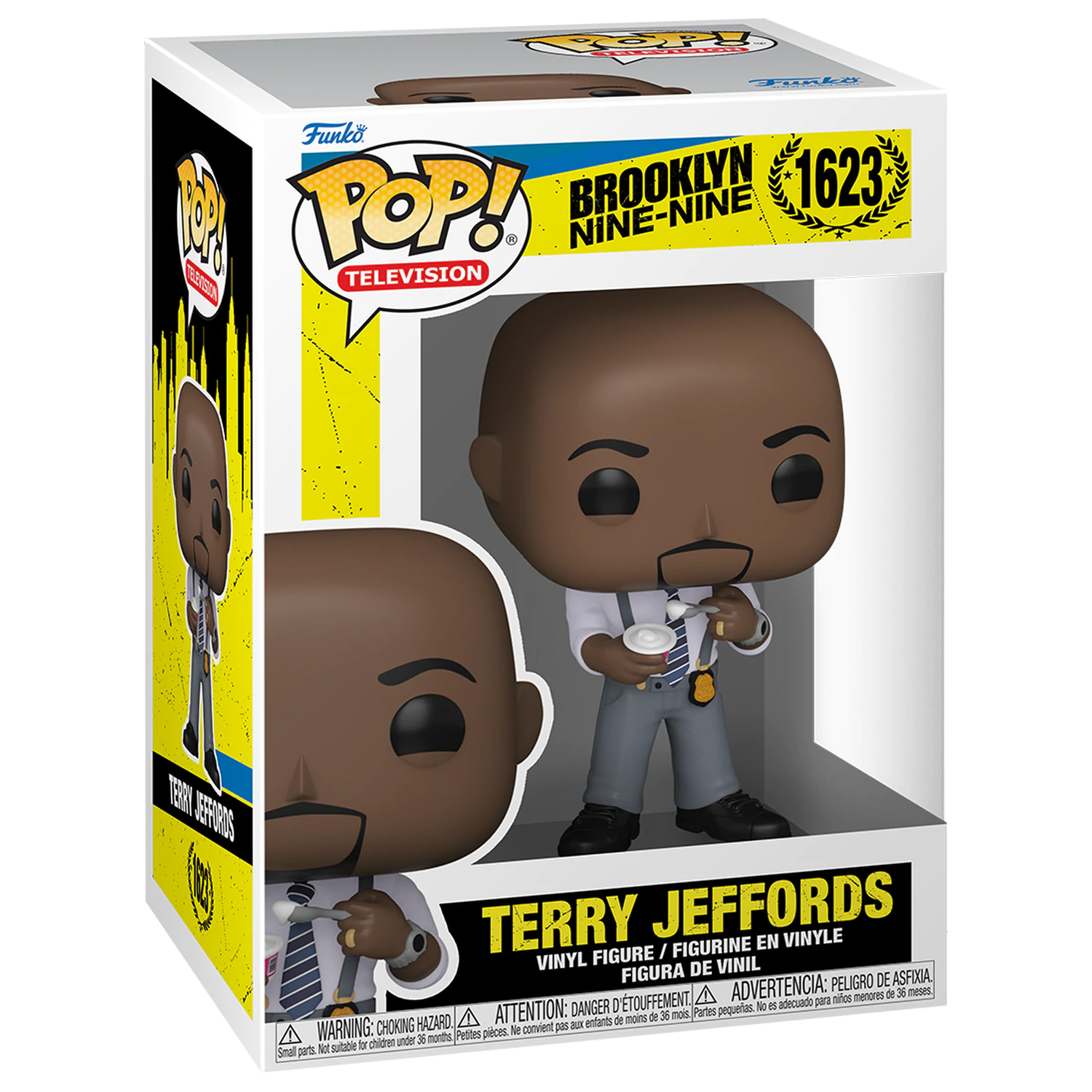 Brooklyn Nine-Nine Funko POP! TV Vinyl Figure Terry w/ yogurt 9 cm product photo