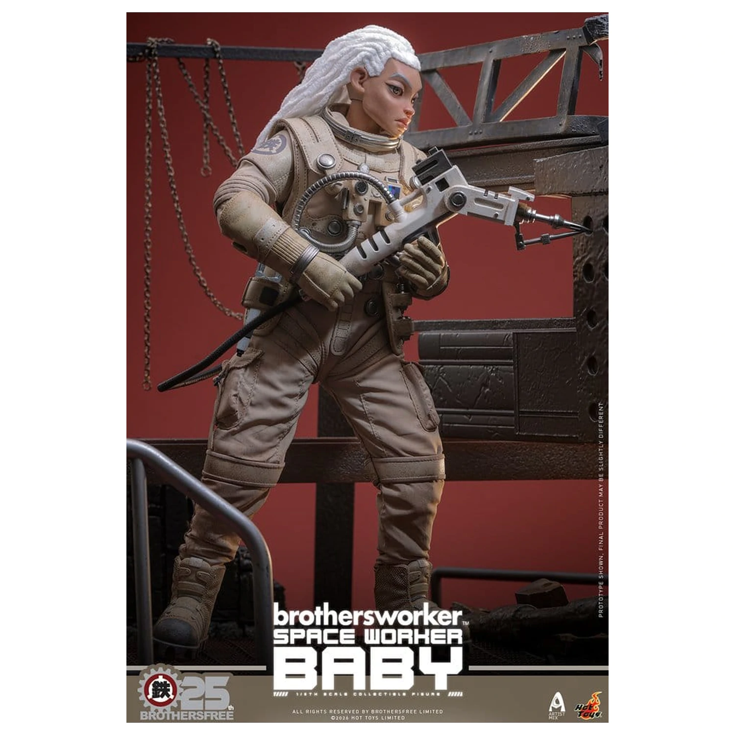 Brothersfree 1/6 Action Figure Space Worker Baby (Brothersfree 25th Version) 28 cm  product photo