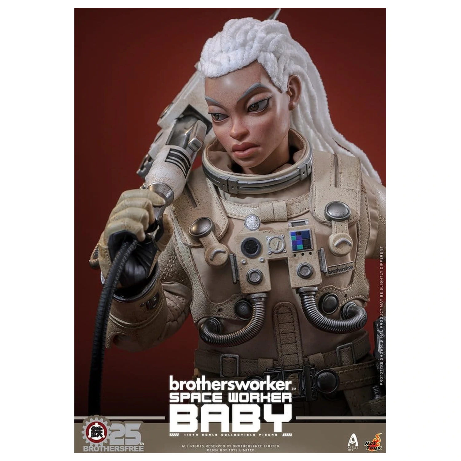 Brothersfree 1/6 Action Figure Space Worker Baby (Brothersfree 25th Version) 28 cm  product photo