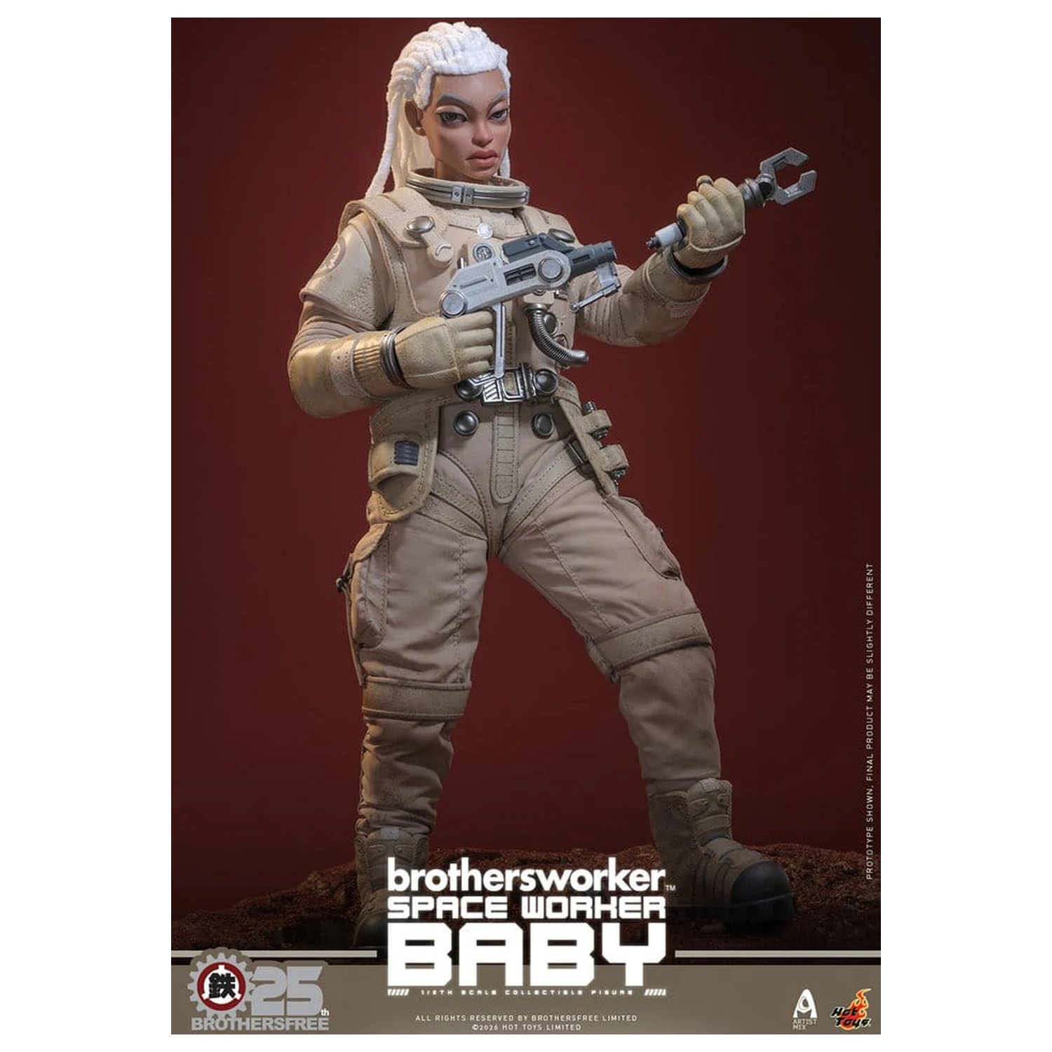 Brothersfree 1/6 Action Figure Space Worker Baby (Brothersfree 25th Version) 28 cm  product photo