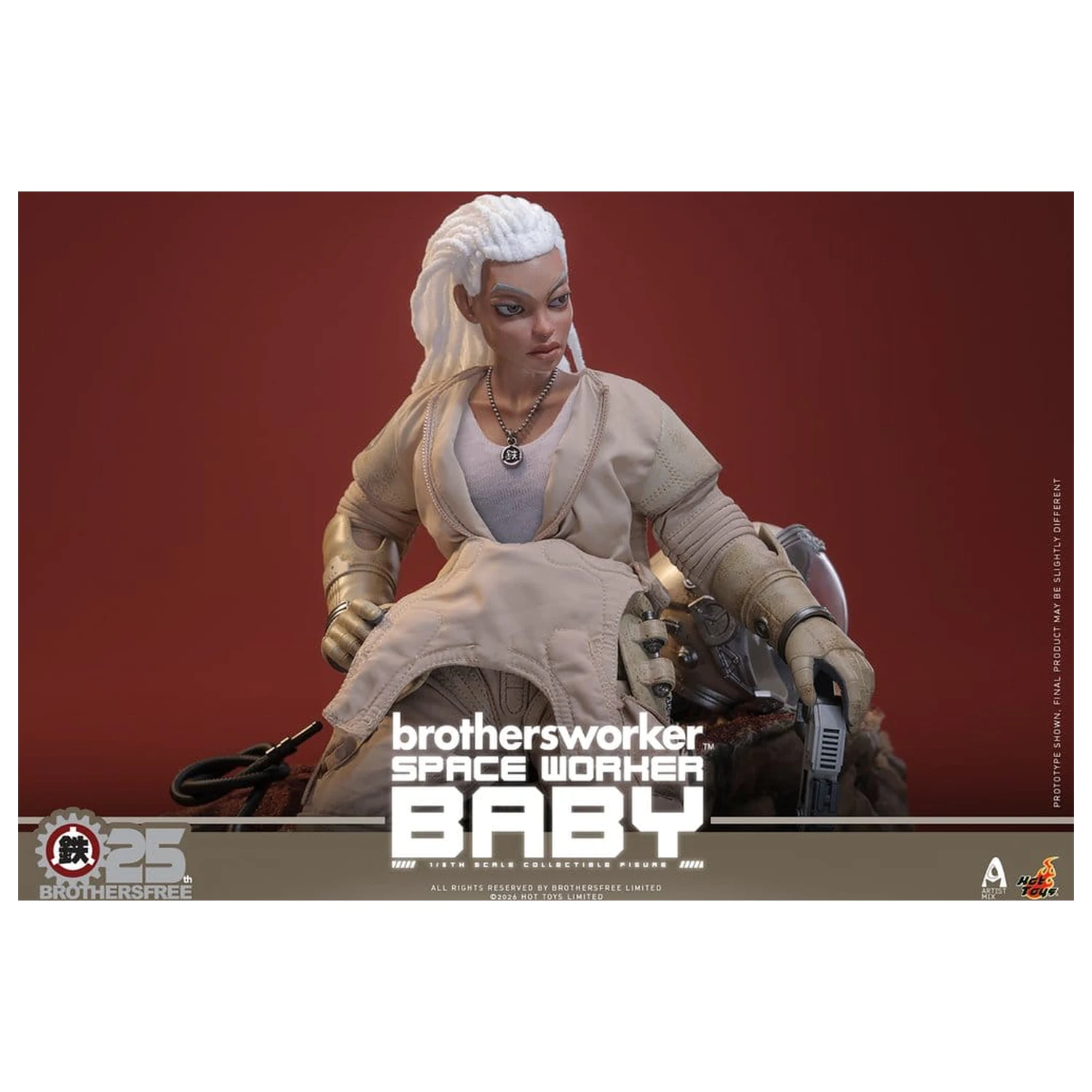 Brothersfree 1/6 Action Figure Space Worker Baby (Brothersfree 25th Version) 28 cm  product photo