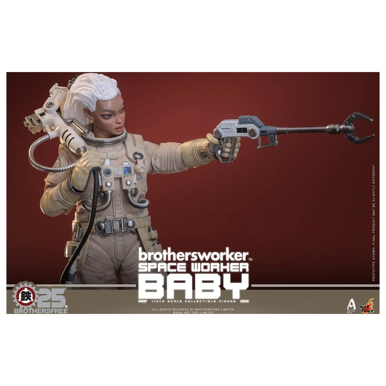 Brothersfree 1/6 Action Figure Space Worker Baby (Brothersfree 25th Version) 28 cm  product photo