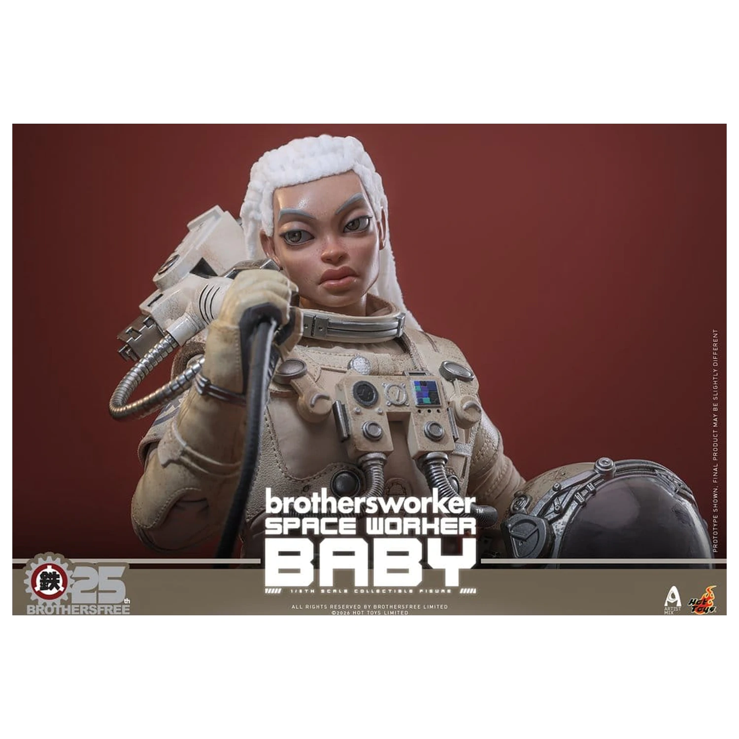 Brothersfree 1/6 Action Figure Space Worker Baby (Brothersfree 25th Version) 28 cm  product photo