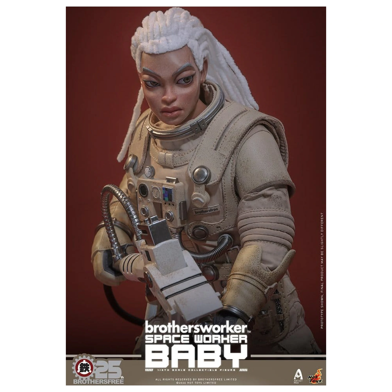 Brothersfree 1/6 Action Figure Space Worker Baby (Brothersfree 25th Version) 28 cm  product photo