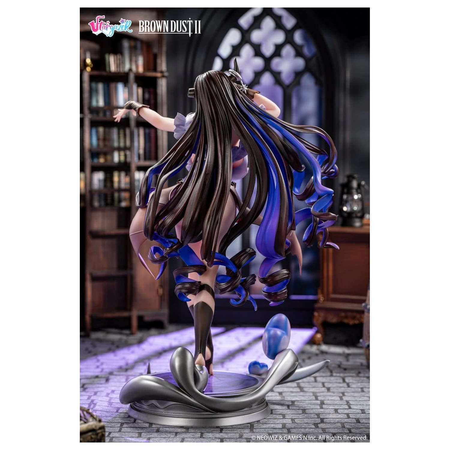 Brown Dust 2 PVC Figure 1/6 The Dimension Witch Eclipse 31 cm product photo