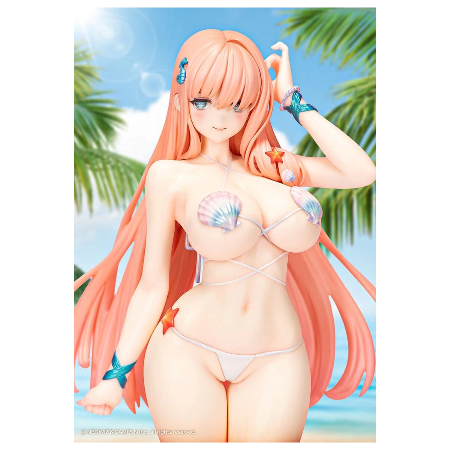 Brown Dust 2 PVC Figure 1/7 Bikini Agent Sylvia 25 cm product photo