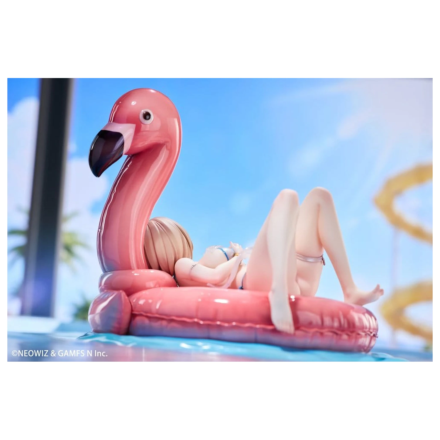 Brown Dust 2 PVC Figure 1/7 Hot Summer Dream Justia 16 cm product photo