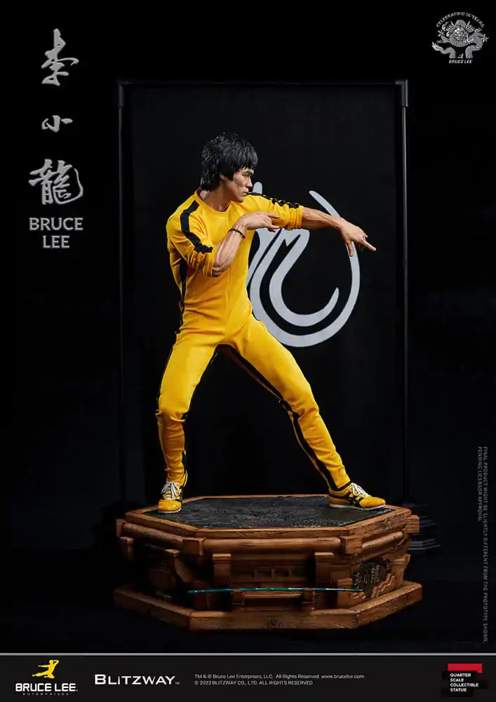 Bruce Lee Statue 1/4 50th Anniversary Tribute 55 cm product photo