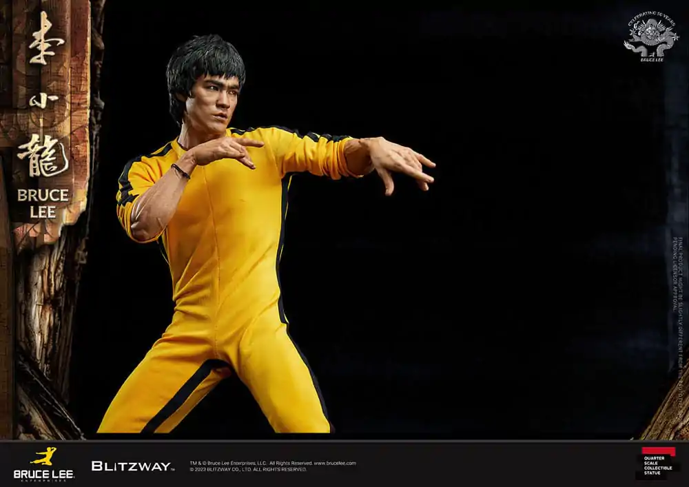 Bruce Lee Statue 1/4 50th Anniversary Tribute 55 cm product photo