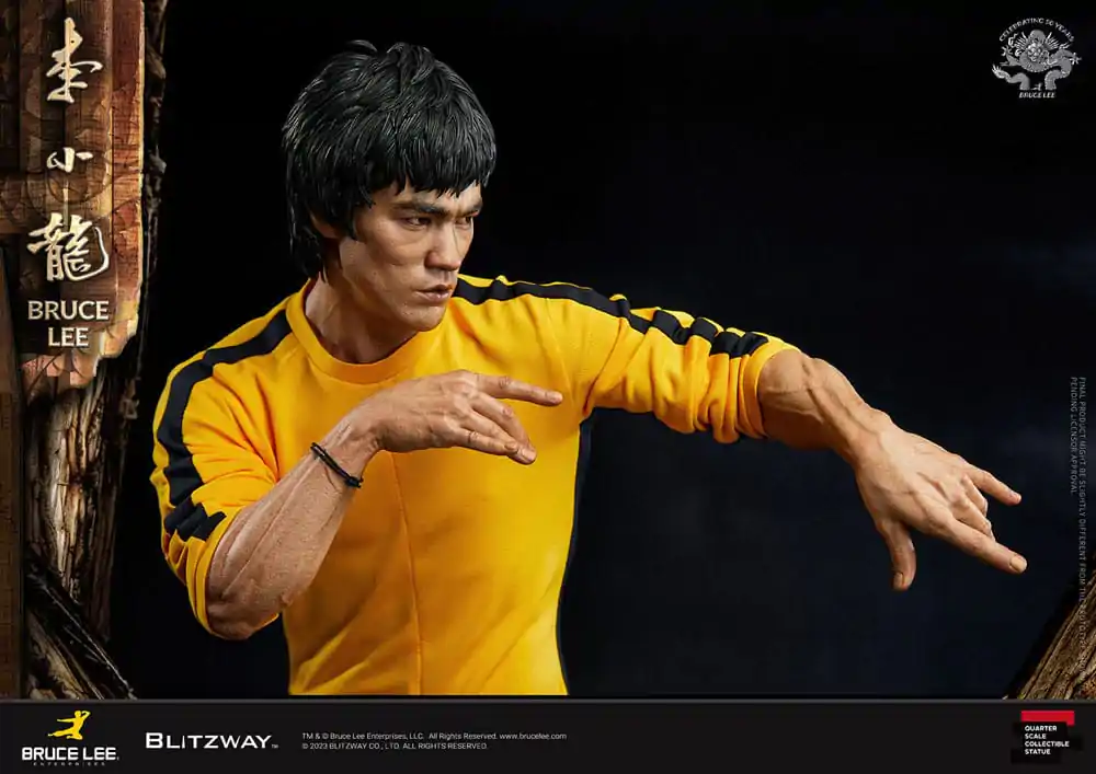 Bruce Lee Statue 1/4 50th Anniversary Tribute 55 cm product photo