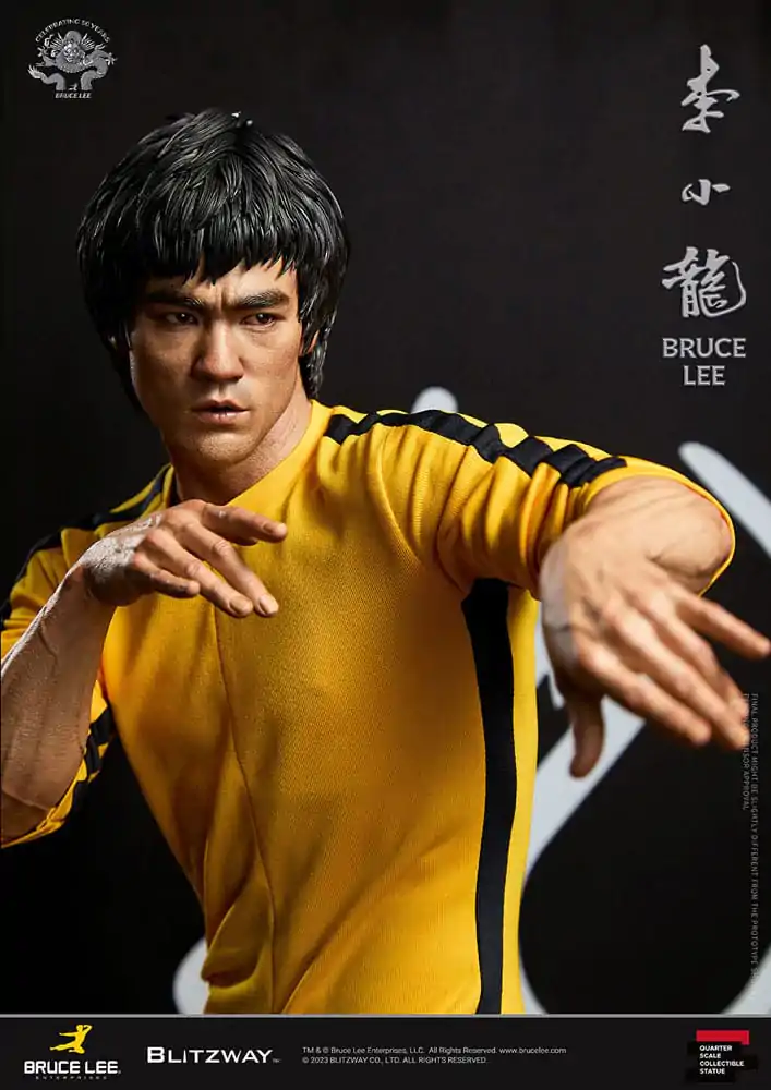 Bruce Lee Statue 1/4 50th Anniversary Tribute 55 cm product photo