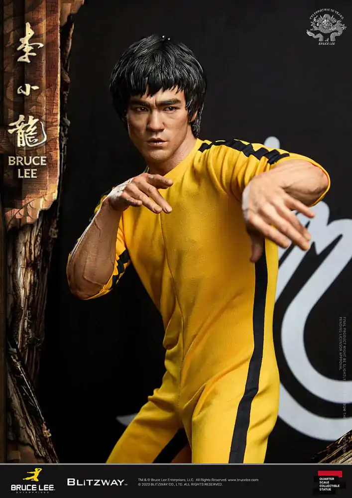 Bruce Lee Statue 1/4 50th Anniversary Tribute 55 cm product photo